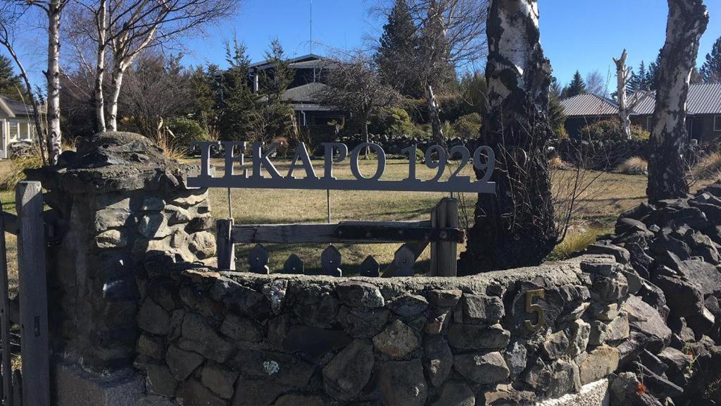 Tekapo1929 Lakefront Villa Lake Tekapo Esterno foto